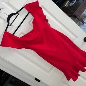 Sexy red LuLu’s dress